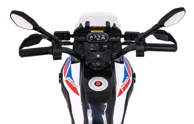 Dětská motorka na baterii bílá BMW F850 GS