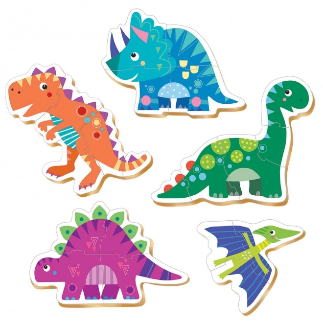 Educa baby puzzle dinosauři 5v1