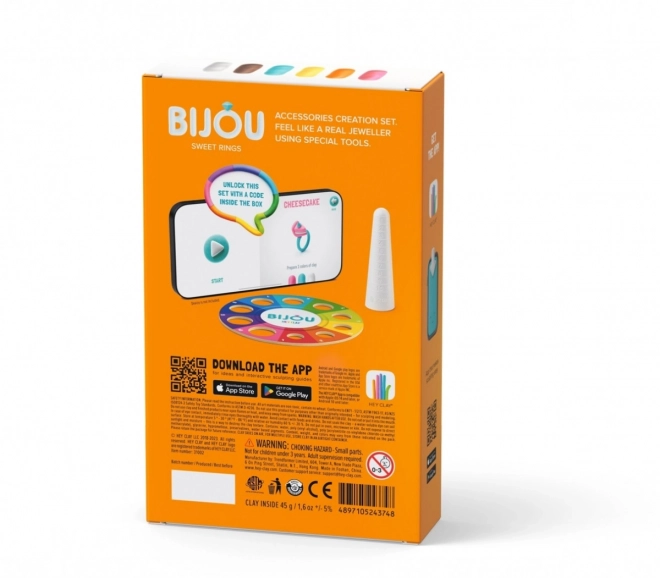 Hej Clay Bijou Sweet Rings