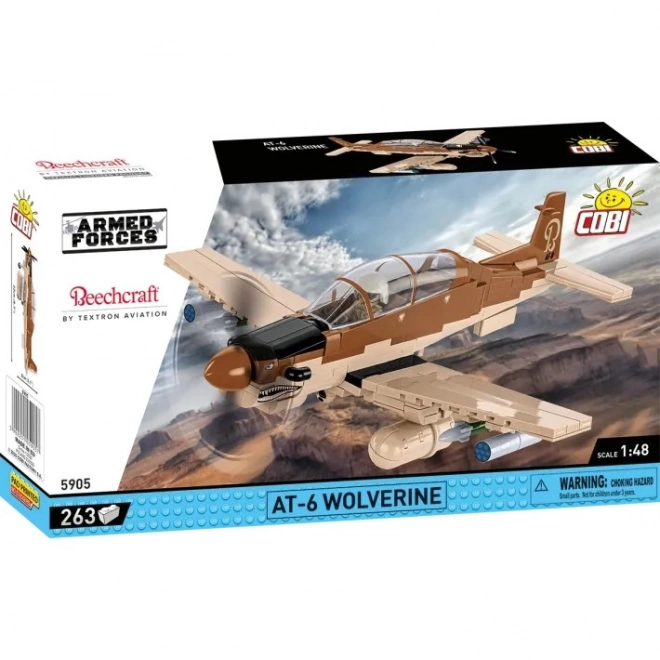 Stavebnice letadlo AT-6 Wolverine