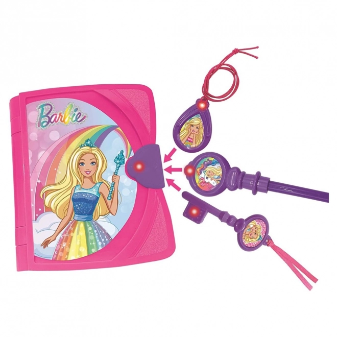 Elektronický tajný deník Barbie s plyšovým jednorožcem a doplňky