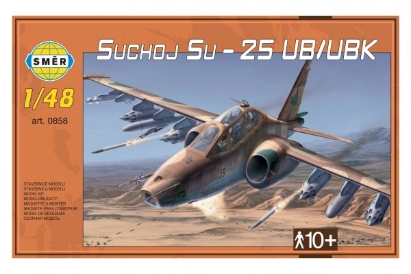 Sestavitelný model letadla Suchoj Su-25 UB/UBK