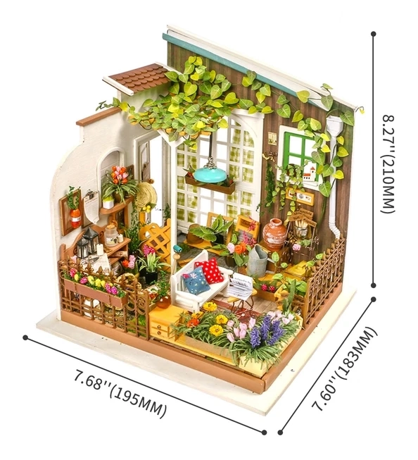 Millerova zahrada - DIY miniaturní domek