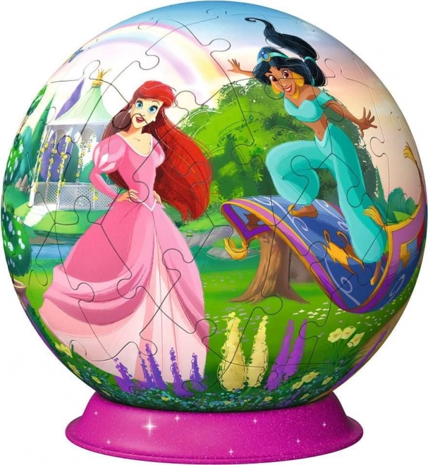 RAVENSBURGER 3D Puzzleball Disney princezny 73 dílků