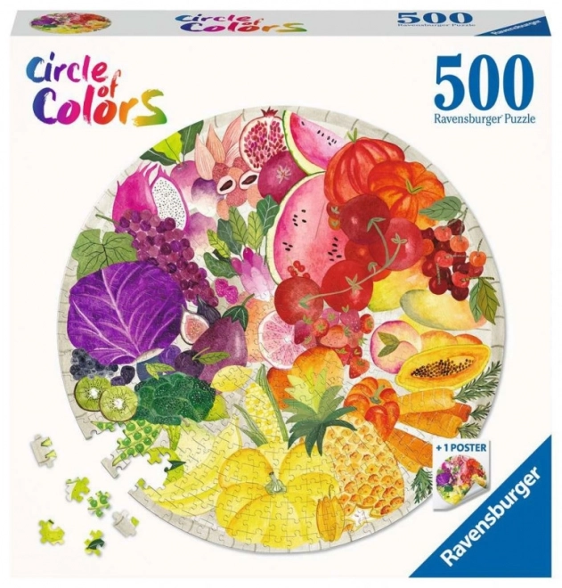 Ravensburger puzzle ovocná a zeleninová symfonie 500 dílků