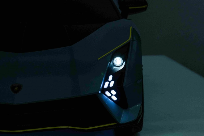 Dětské elektrické autíčko Lamborghini Invencible – šedé