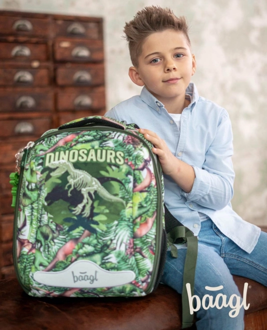 Školní aktovka Baagl Dinosaurs
