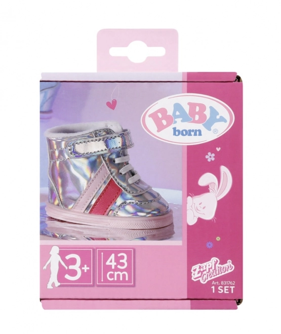 BABY born Holografické sportovní boty pro panenky 43 cm