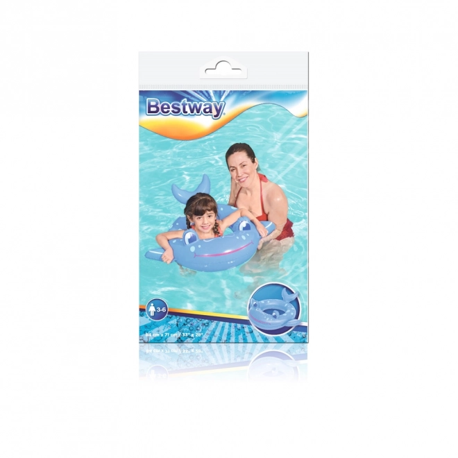 Plavecký kruh 84 x 76 cm Bestway 36128 – Velryba