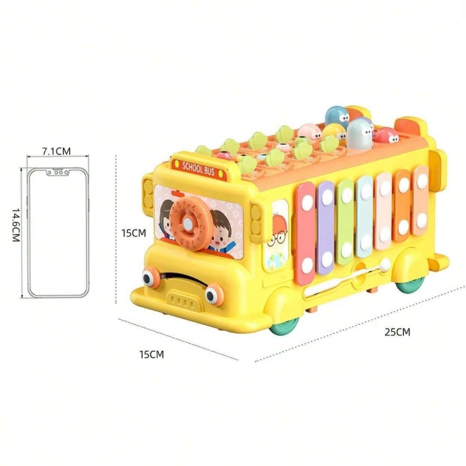 Interaktivní autobus Montessori 6v1
