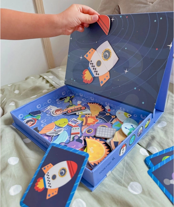 Magnetická Skládačka Vesmír - TOOKY TOY