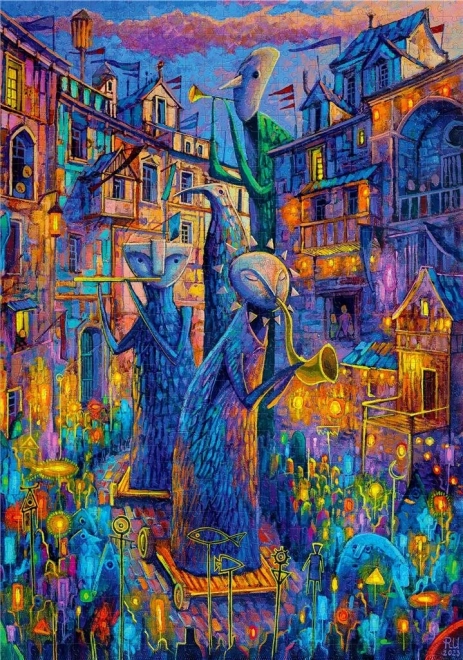Puzzle Imagination: Roch Urbaniak - Přehlídka obrů 1000 dílků