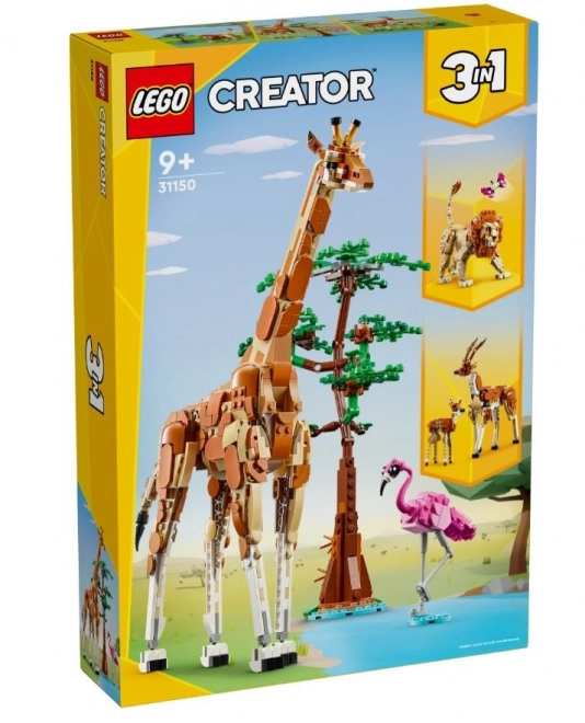 LEGO Creator 31150 Divoká zvířata ze safari