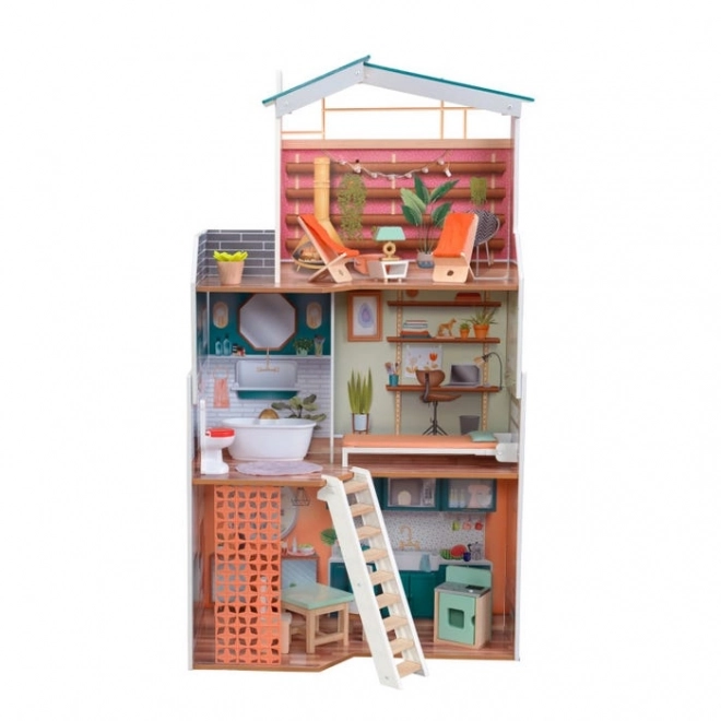 Dřevěný domeček pro panenky KidKraft Marlow