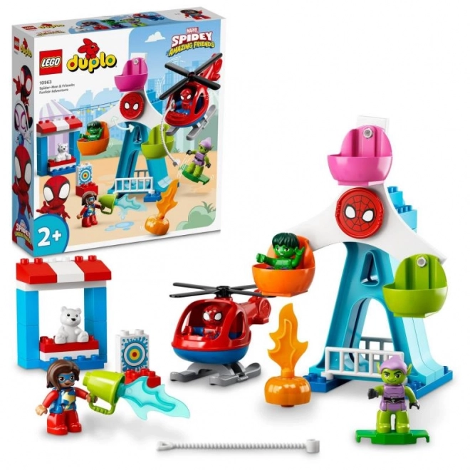 LEGO DUPLO Super Heroes - Spider-Man a přátelé ve veselém městě 10963 Dobrodružství na pouti