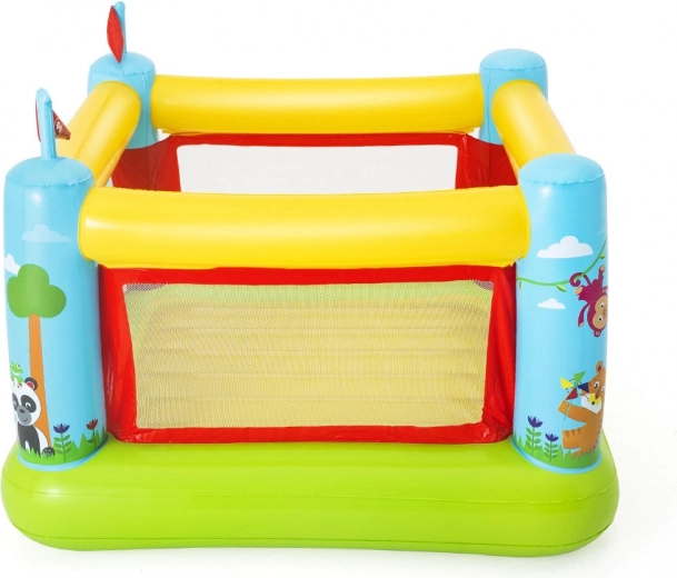 Bezpečné síťované stěny a měkké polstrování