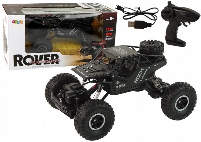 Terénní RC auto 4x4 1:16, černé