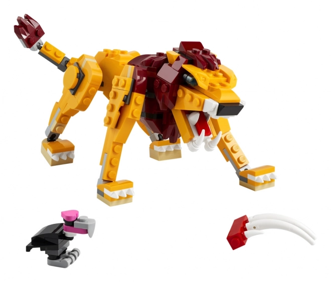 Lego creator divoký lev 3v1