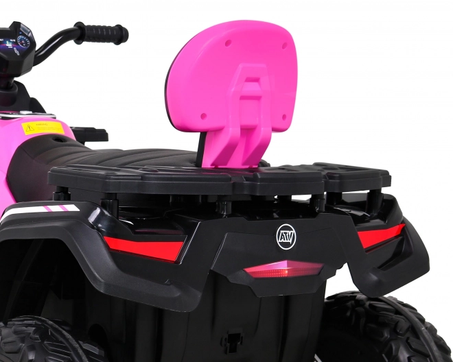 Čtyřkolka XT-Speed pro děti Růžová + 4x4 + EVA + Pomalý start + Rádio MP3 + LED dioda