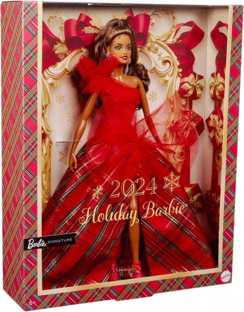Barbie Holiday brunetka