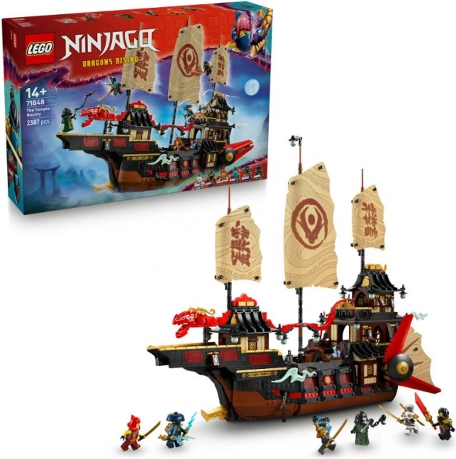 Chrámová odměna - LEGO NINJAGO Loď pro fanoušky od 14 let