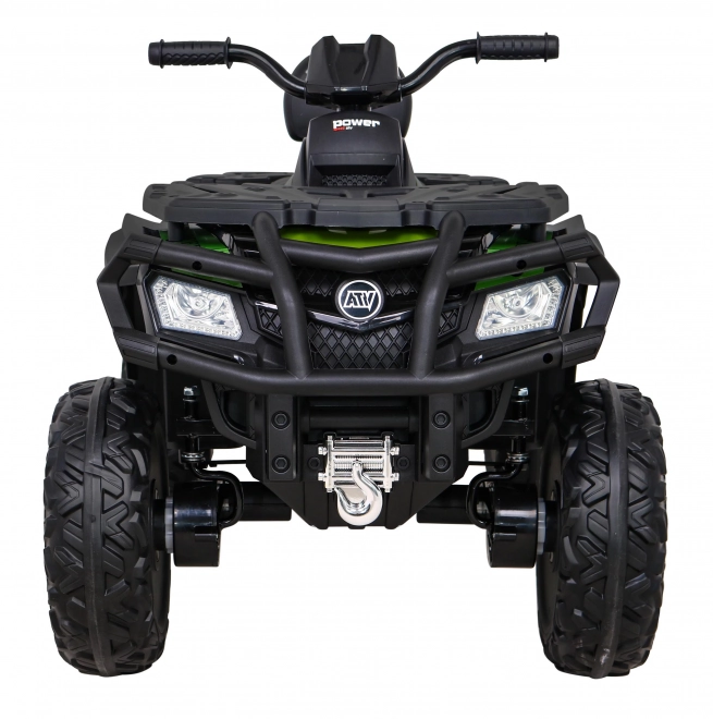 Čtyřkolka XT-Speed pro děti Zelená + 4x4 + EVA + Pomalý start + Rádio MP3 + LED dioda