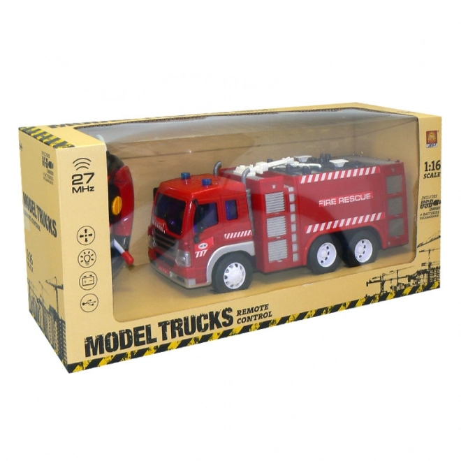 RC model hasičského vozu 1:16