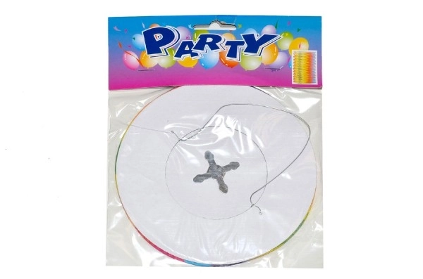 Barevný lampion ve tvaru válce - 15 cm
