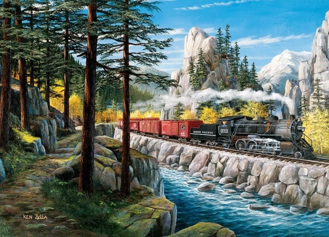 Puzzle Objíždění Hornu 1000 dílků od Cobble Hill
