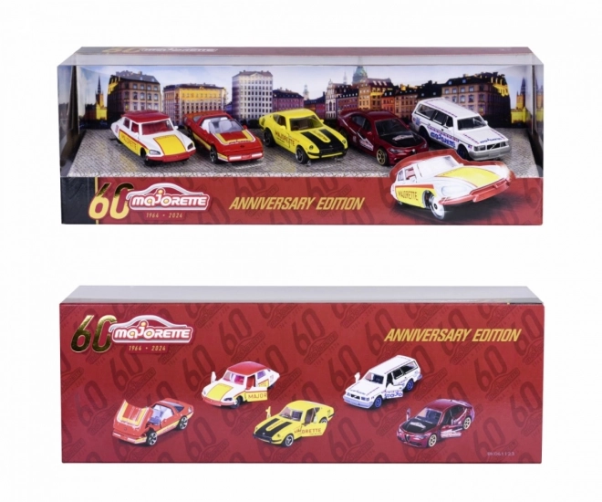 Sada vozidel Majorette 60th Anniversary 5-pack