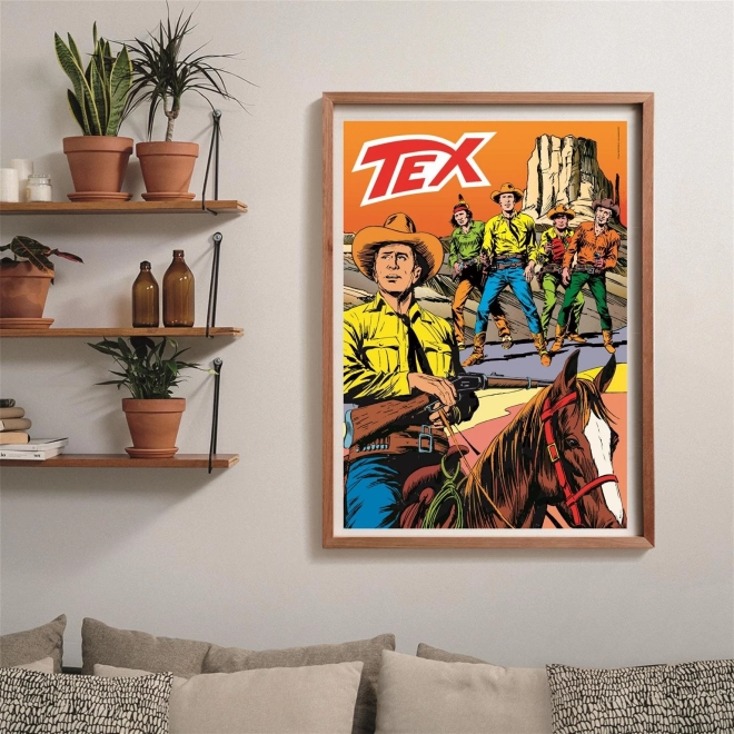CLEMENTONI Puzzle Tex 2. motiv 1000 dílků