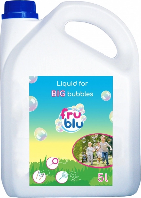 Fru Blu tekutina pro velké bubliny 5l