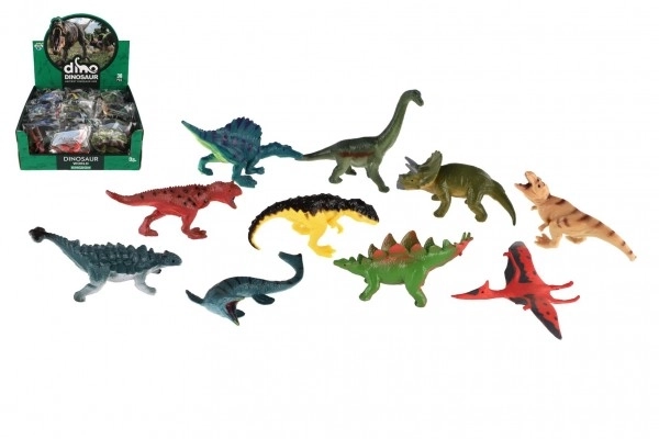 Plastové mini dinosauři 7–9 cm, mix druhů v sáčku