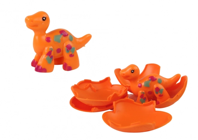 Magické praskací dinosauří vejce ve skořápce 4 barvy 6 cm