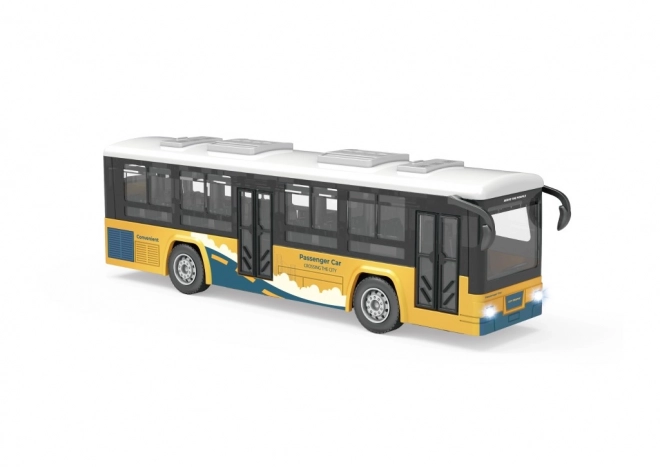 Žlutý autobus s efekty