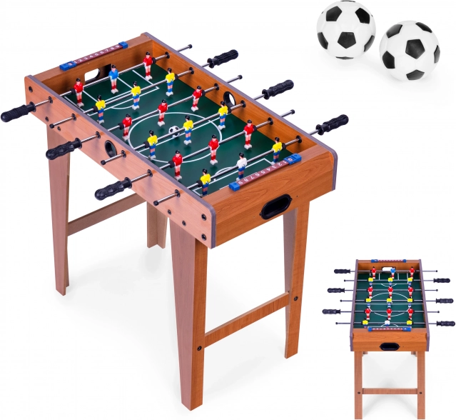 Stolní fotbálek dřevěný 69x35 cm pro děti: ECOTOYS
