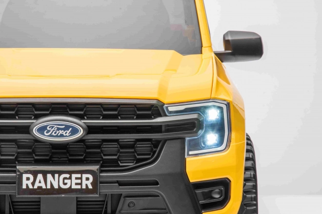 Dětské elektrické auto Ford Ranger Lift Žluté