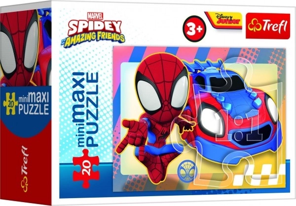 Minipuzzle Spidey a jeho úžasní přátelé