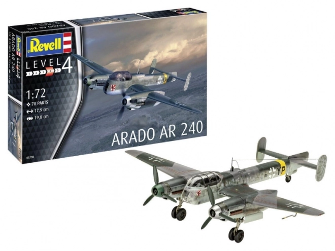 Plastikový model Arado AR-240 1/72