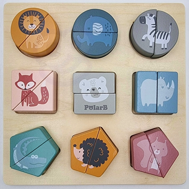 Tvarové puzzle PolarB