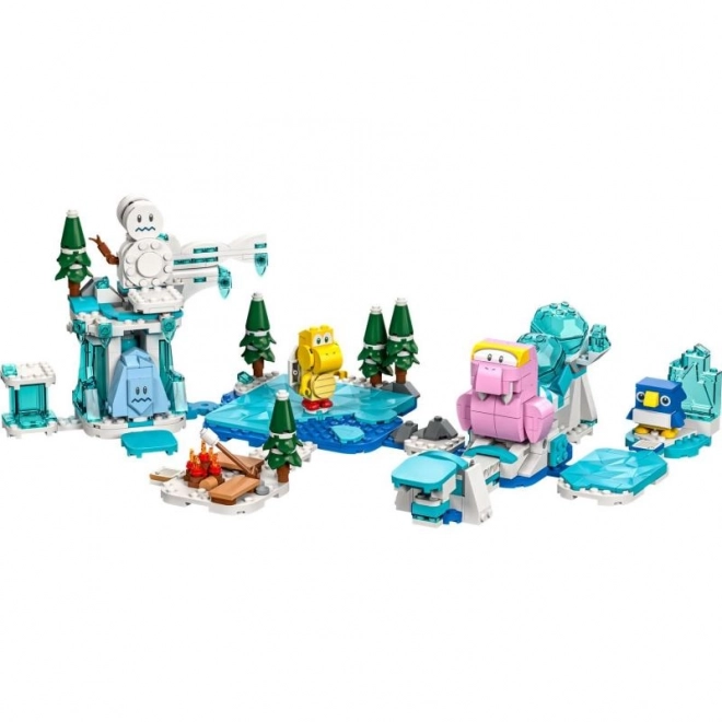 Lego super mario sněhové dobrodružství s fliprusem rozšiřující set