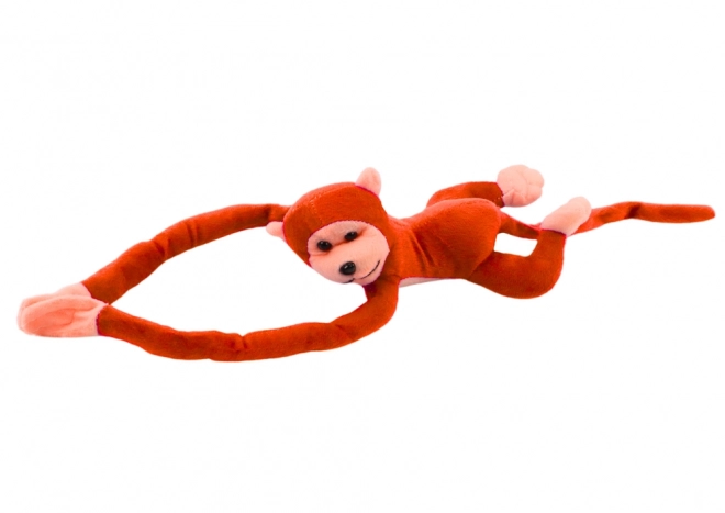 Plyšový maskot Opice se zvukem Oranžová 60 cm