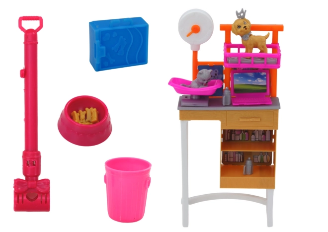 Grooming stanice a doplňky pro realistickou péči