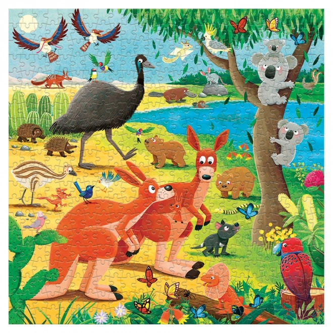 Rodinné puzzle Austrálie 500 dílků