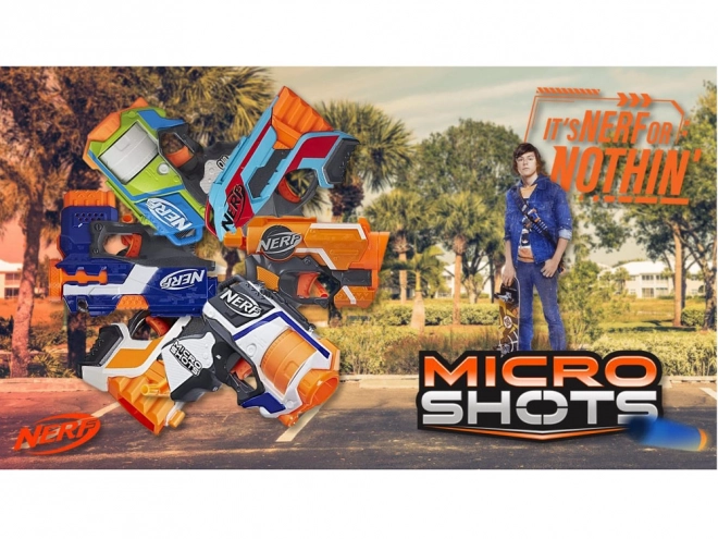 Velká sada pistolek Nerf s pěnovými náboji