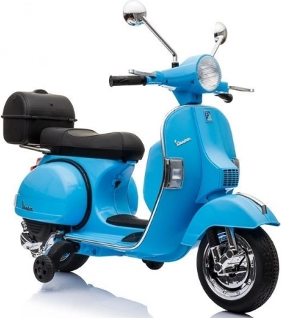 Elektrický skútr Vespa Modrý