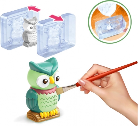 Vytvoř si svou sovu krok za krokem