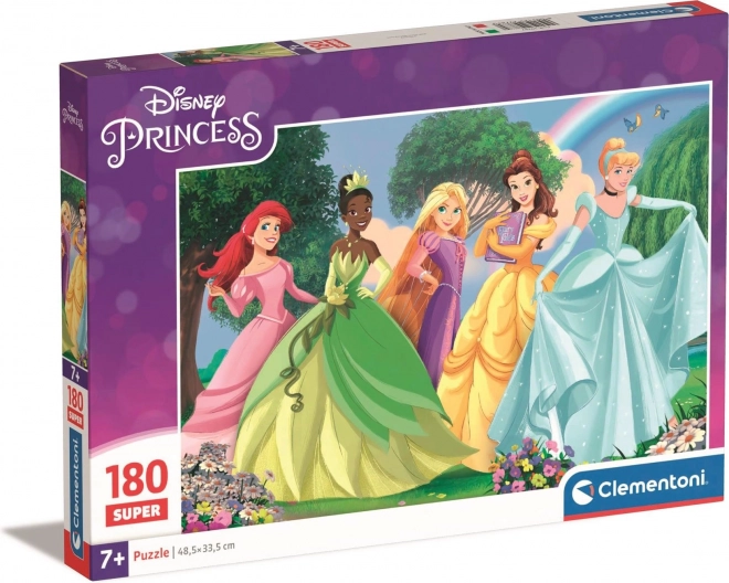 Clementoni puzzle Disney princezny 180 dílků