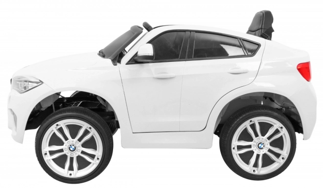 Elektrycké auto BMW X6M pro děti - bílé