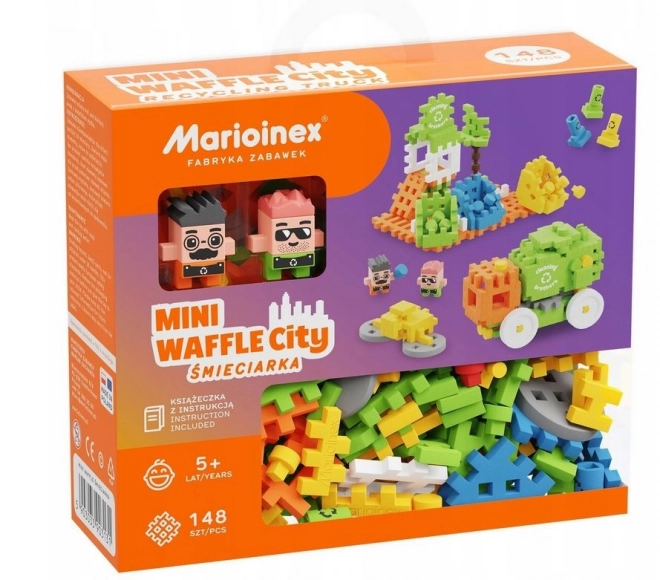 Kreativní stavebnice Mini Wafle - Smetiště 148 kusů